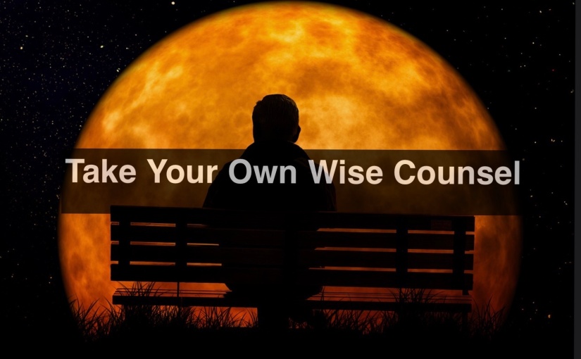 Take Your Own Wise Counsel – Day 282 of 365 Days to a Better You