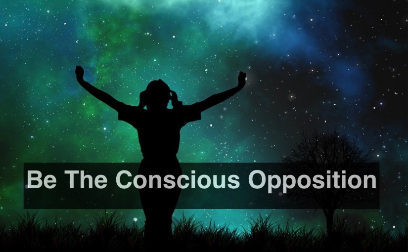 Be The Conscious Opposition – Day 300 of 365 Days to a Better You